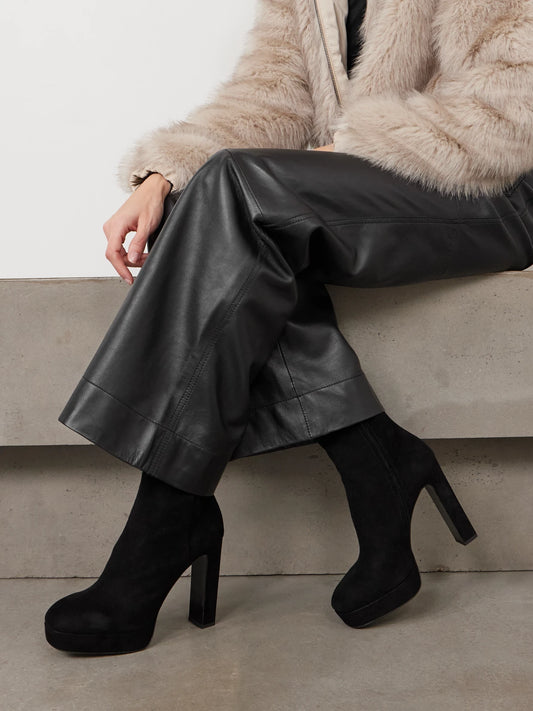 Marene 120 Suede Platform Ankle Boots
