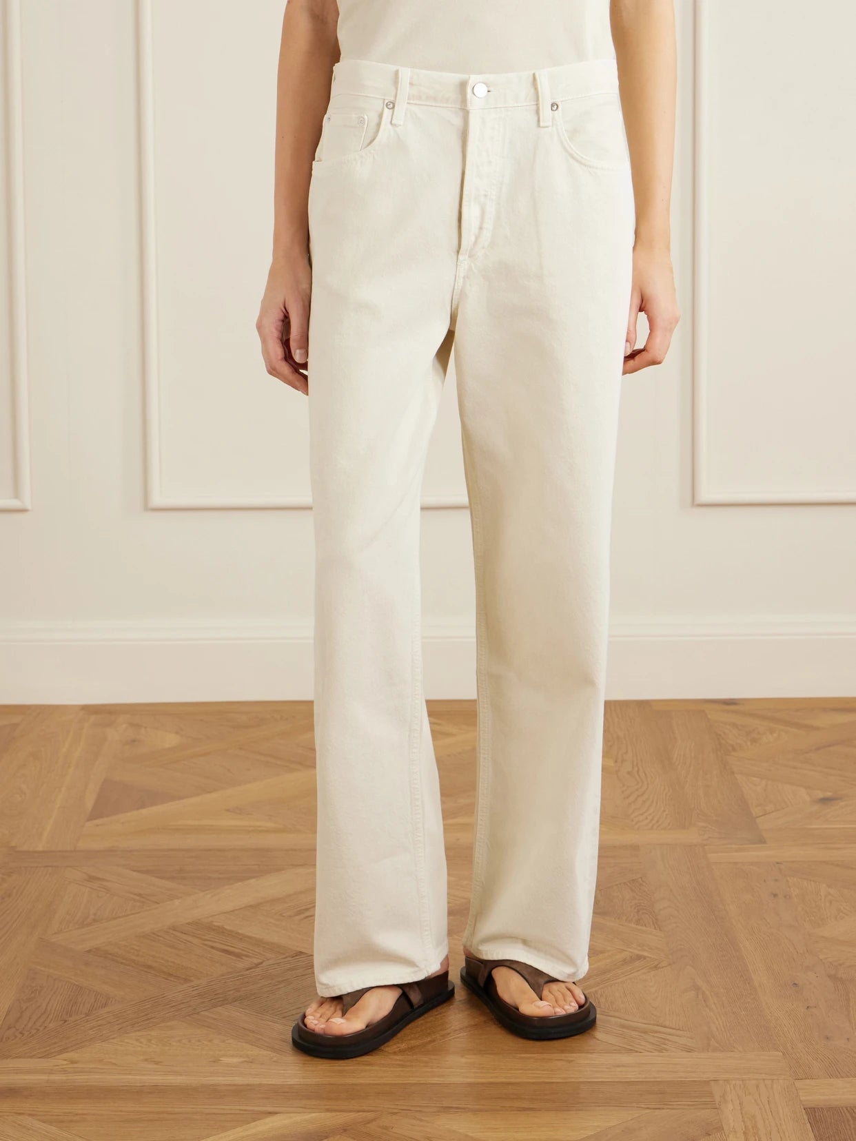 Low Slung Baggy Organic Boyfriend Jeans