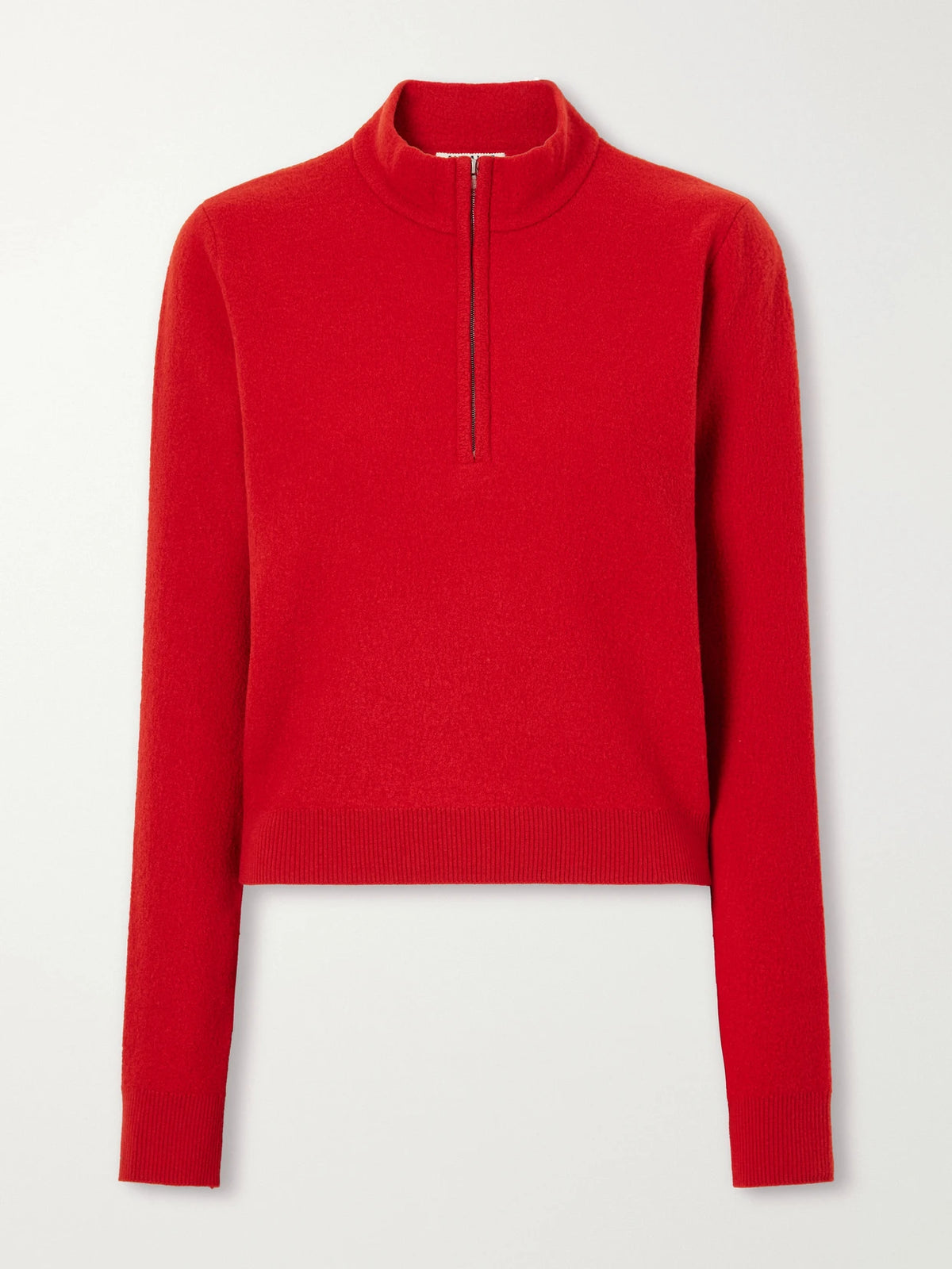 Auralee Wool Half-zip Sweater