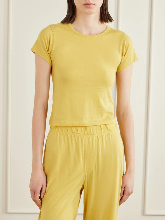 Cotton And Modal-blend T-shirt