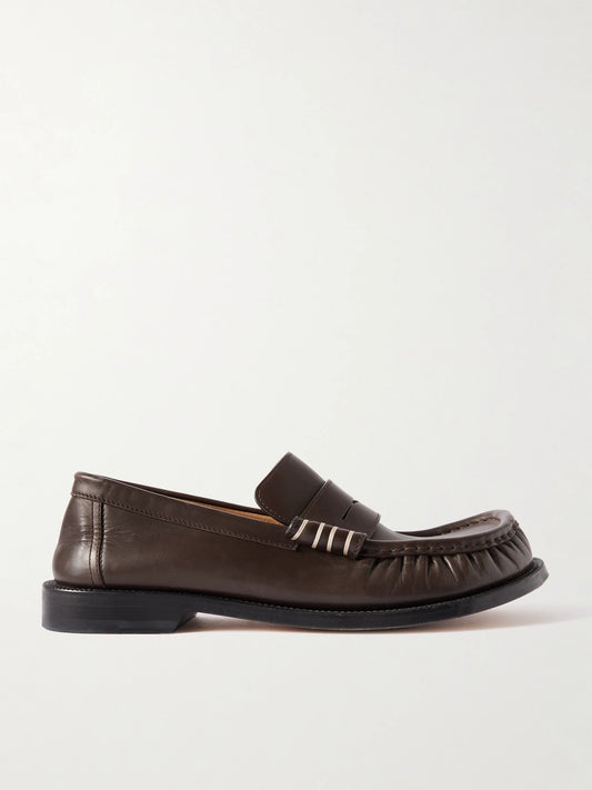 Leather Loafers