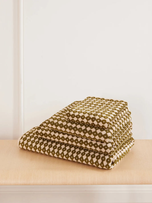Autumn Sonata Karin Essential Set Of Four Organic Cotton-terry Towels