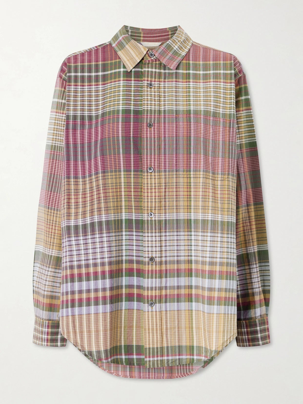 Checked Cotton Shirt