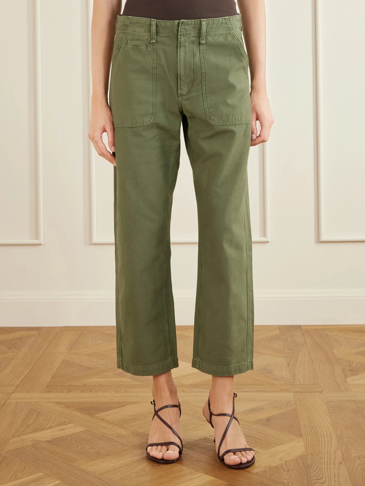 Winslow Utility Cotton Straight-leg Pants