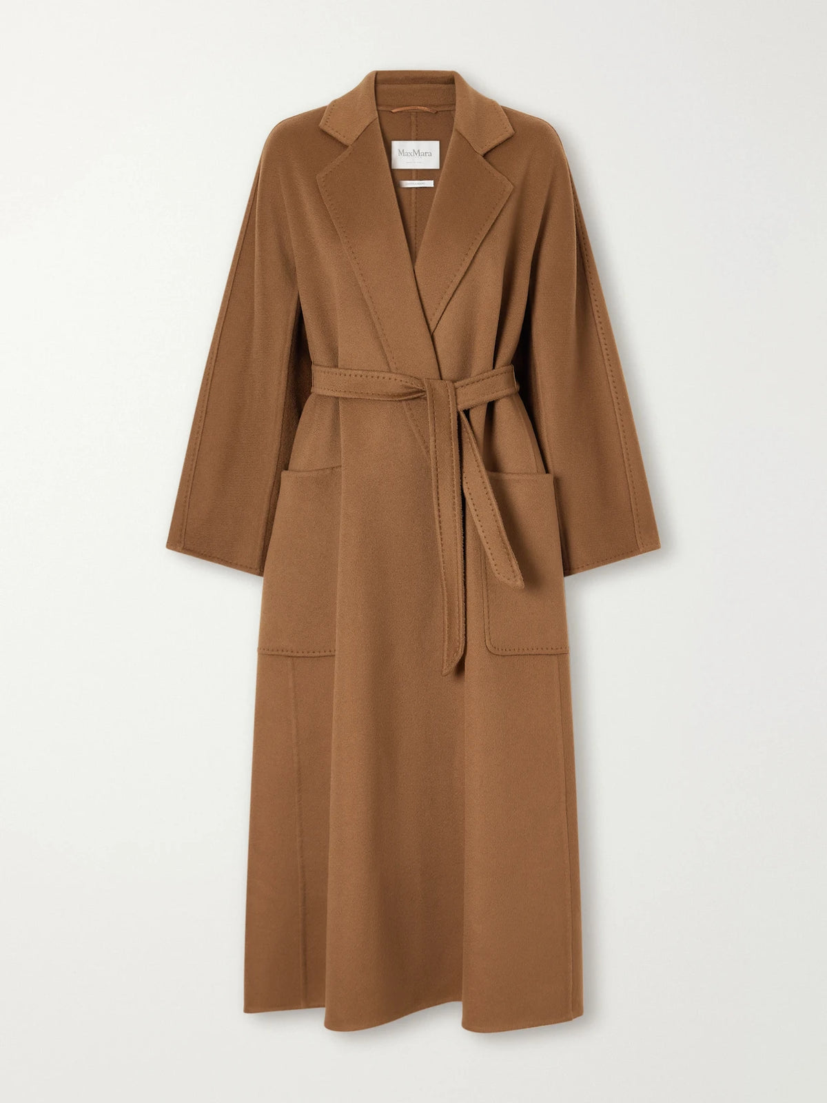 Max Mara Trenna Belted Cashmere-flannel Coat
