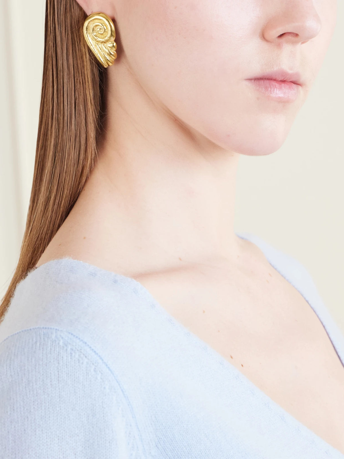 Ion Gold-plated Earrings