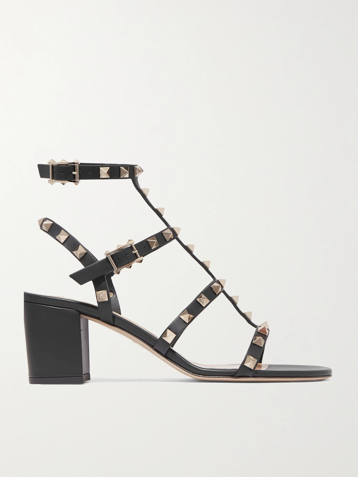 Rockstud 60 Leather Sandals