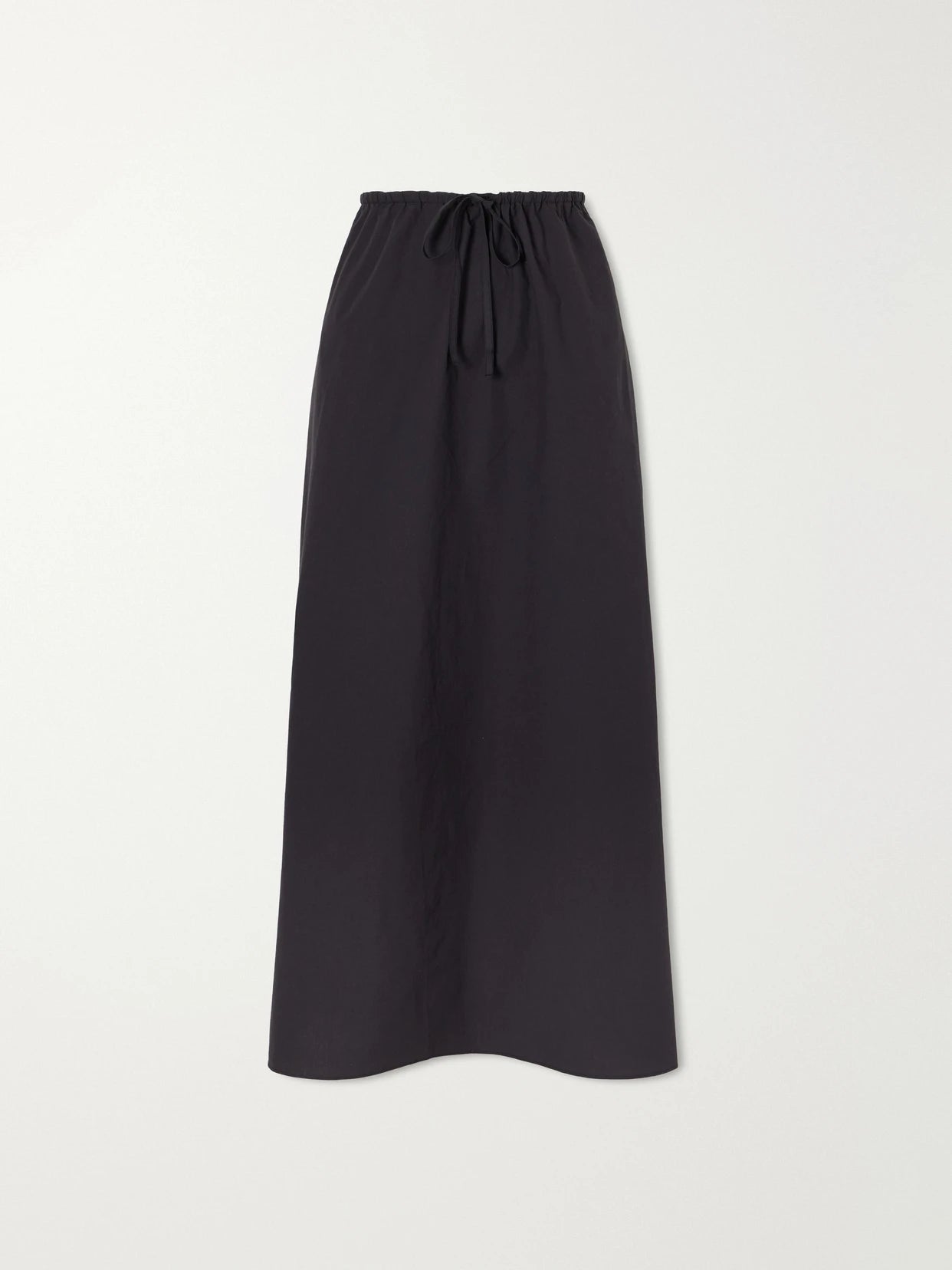 Organic Cotton-poplin Midi Skirt