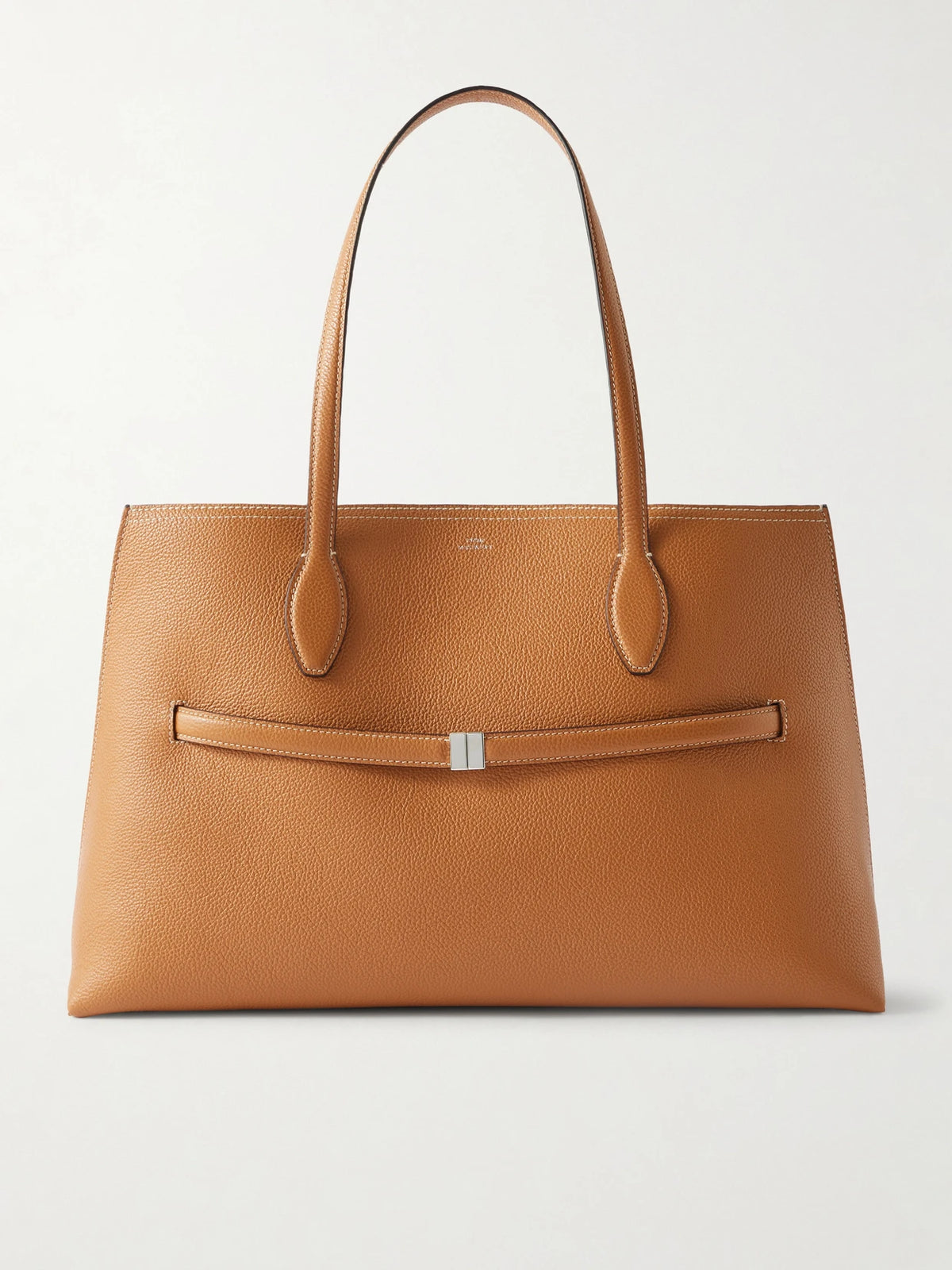Lounge Large Textured-leather Tote