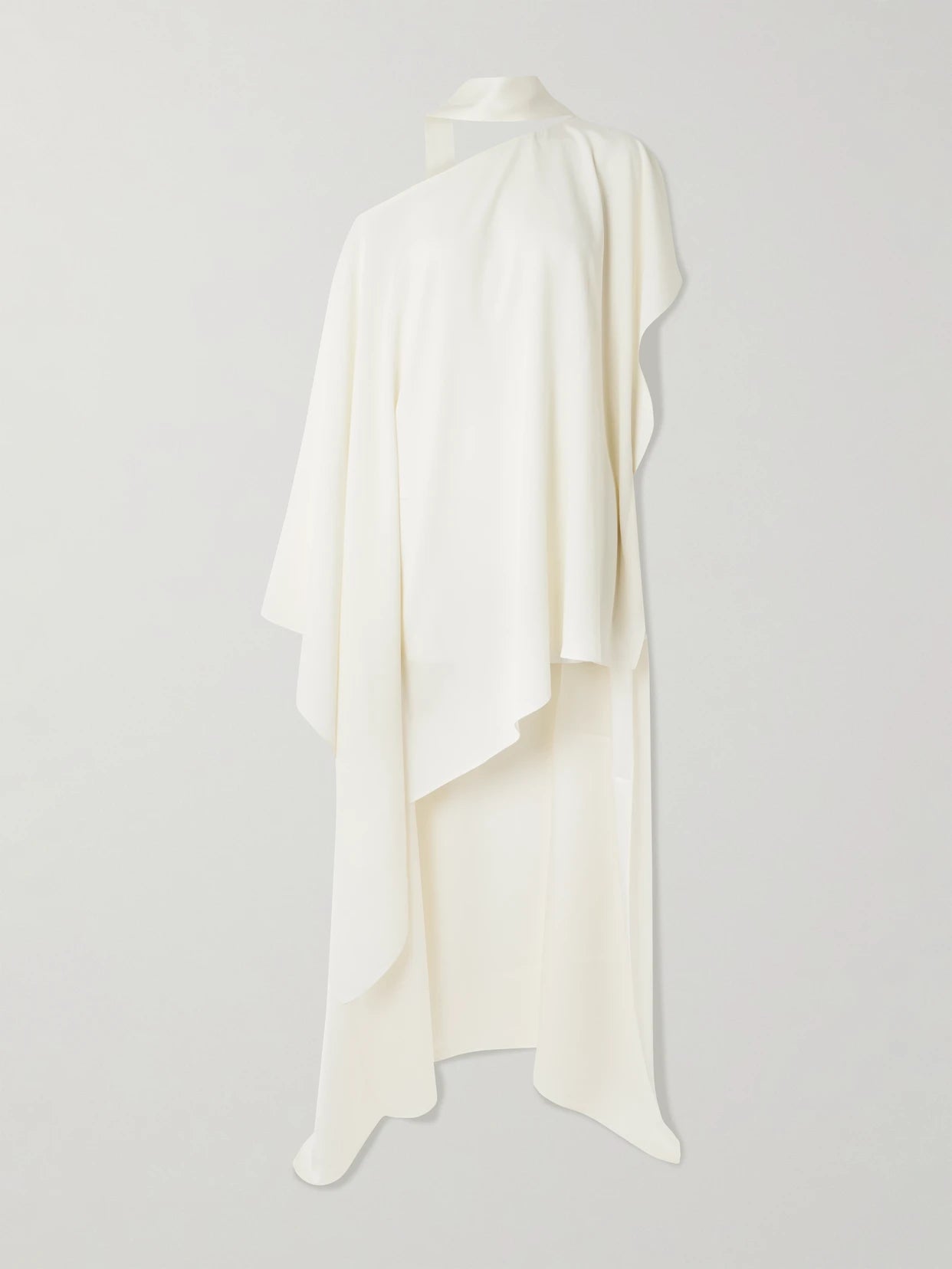 Trebbia Scarf-detailed One-shoulder Crepe-cady Kaftan