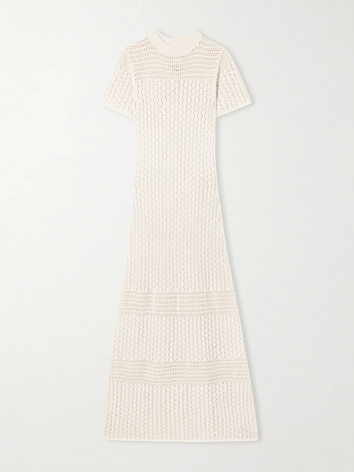 Pallay Open-knit Cotton Maxi Dress