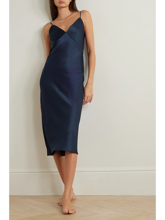 Issa Silk-satin Nightdress