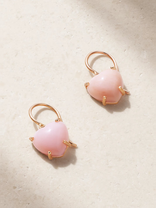 Love 18-karat Rose Gold Opal Earrings