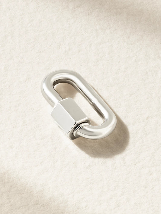 Chubby Babylock 14-karat White Gold Pendant
