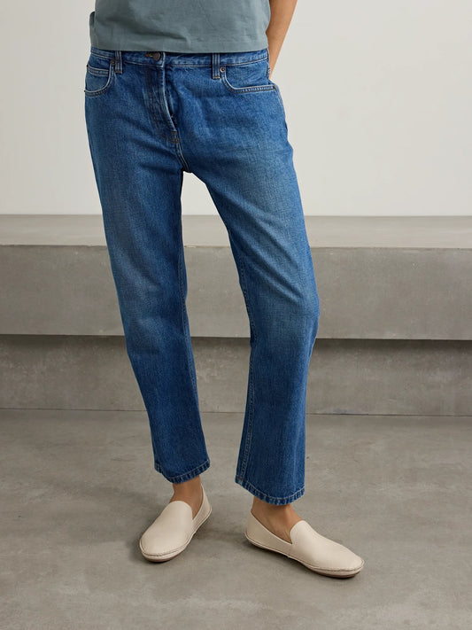 Vasko Textured-leather Loafers