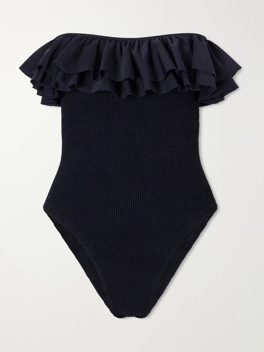 Eloise Strapless Ruffled Original Crinkle Swimsuit