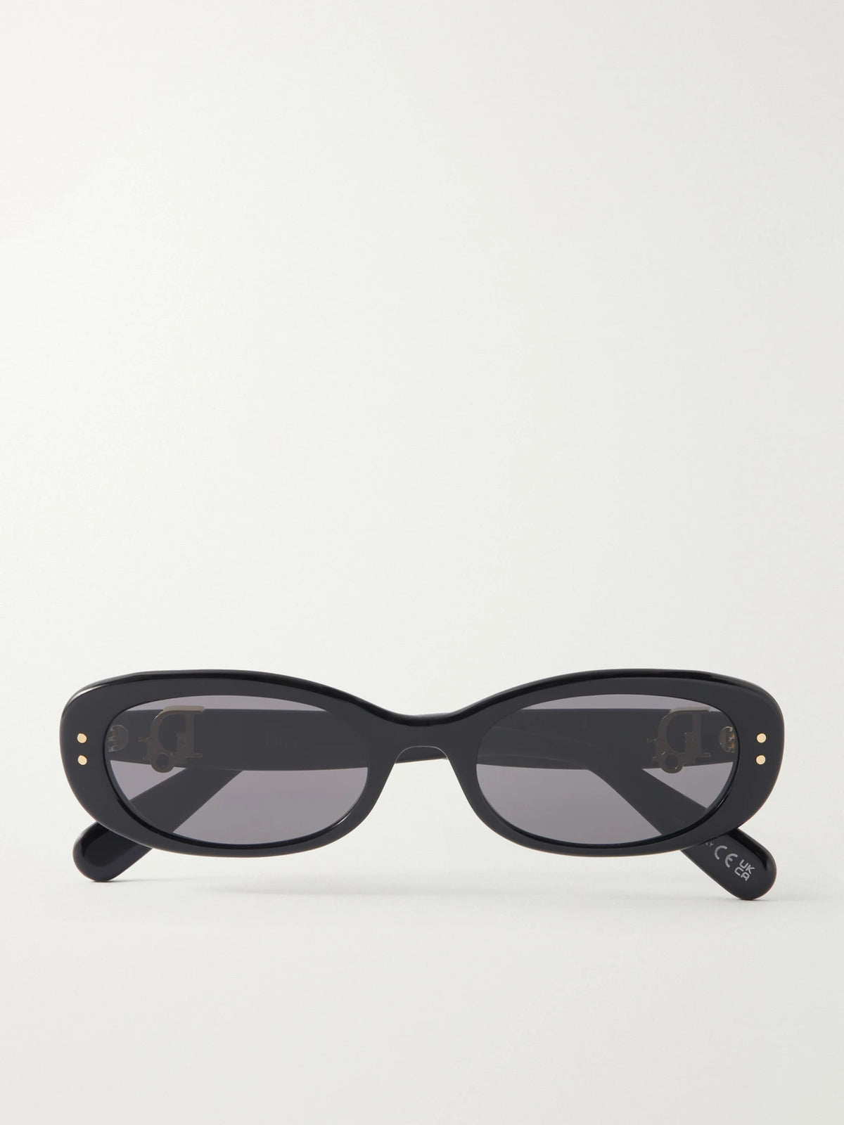 Eyewear Dior Oblique B1i Oval Acetate Sunglasses