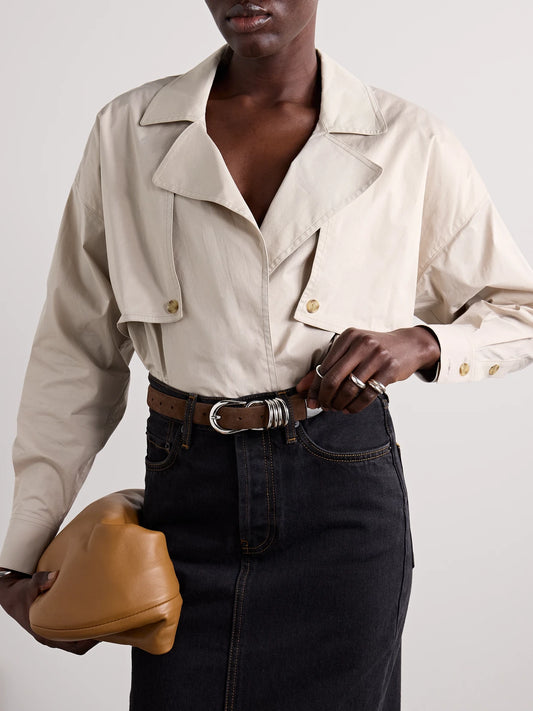 Déhanche Hollyhock Suede Belt
