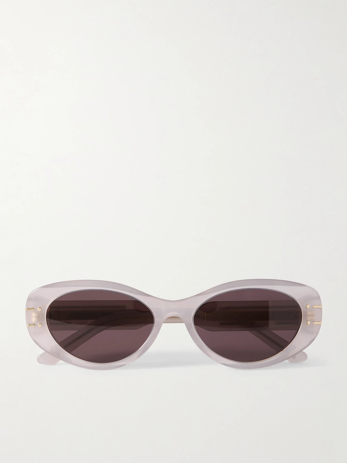 Diorsignature B8u Oval-frame Acetate Sunglasses