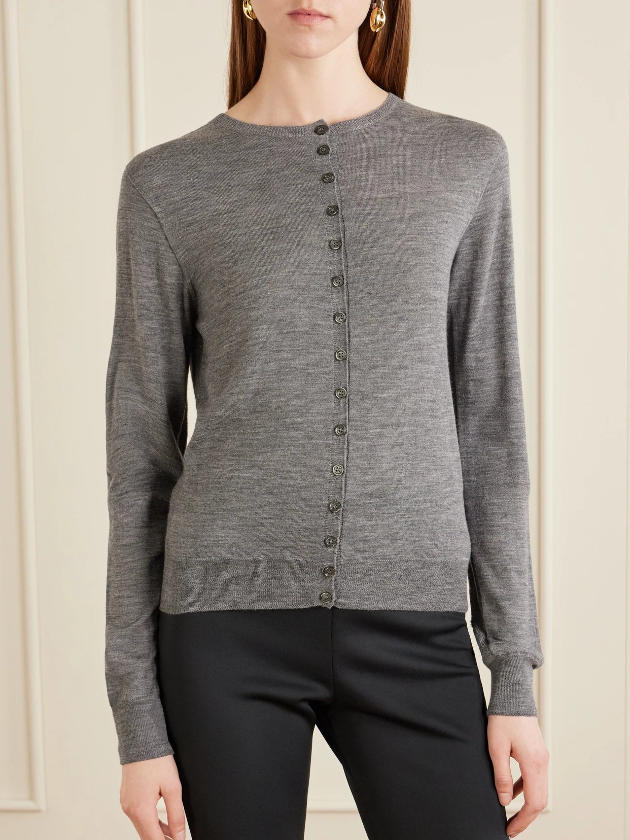 Crosby Merino Wool Cardigan
