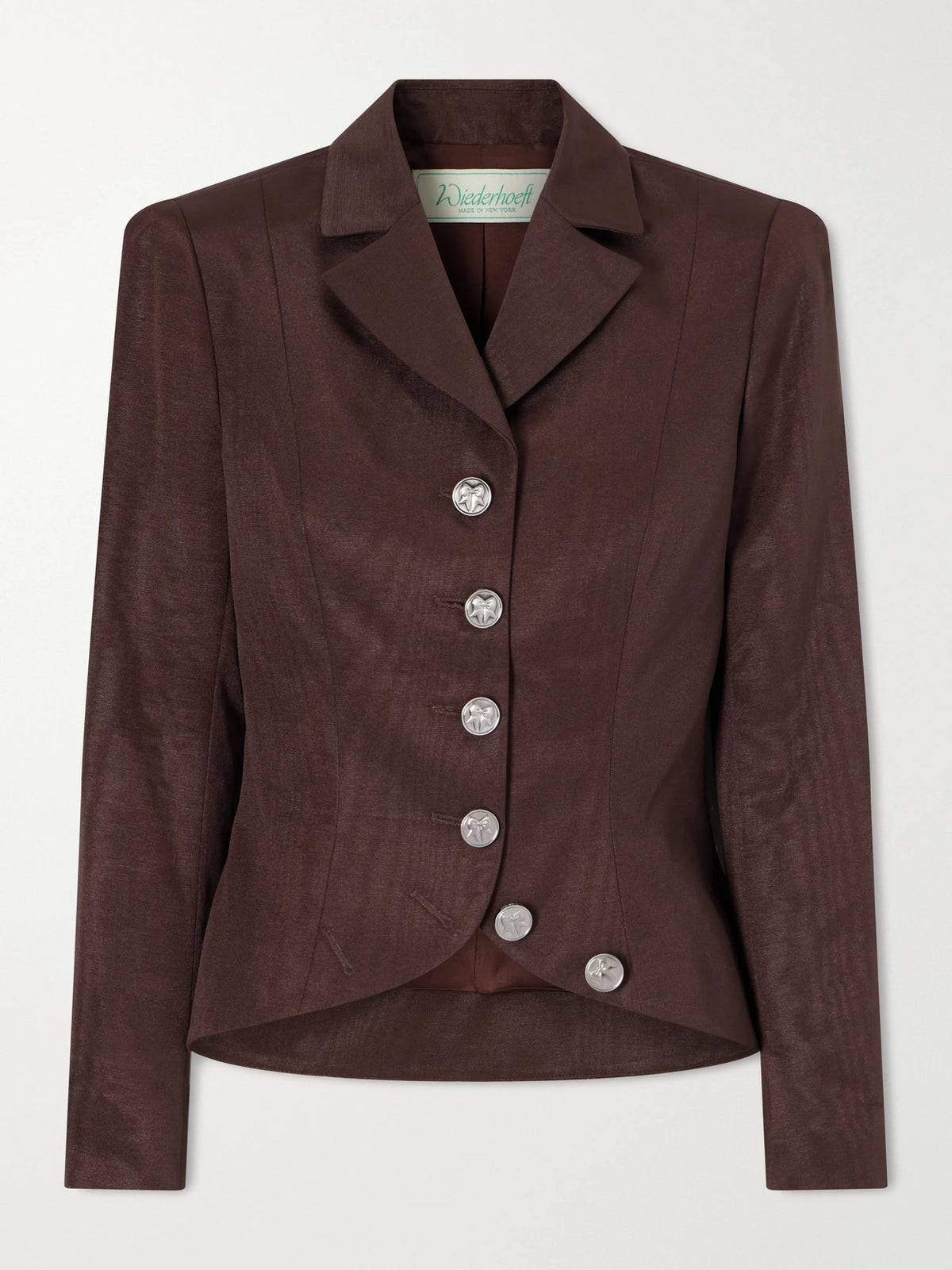 Wiederhoeft Twill Embellished Blazer