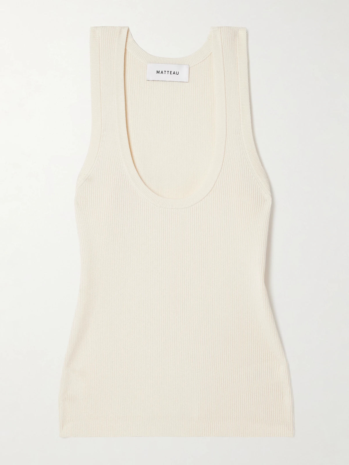 Matteau Ribbed-knit Tank