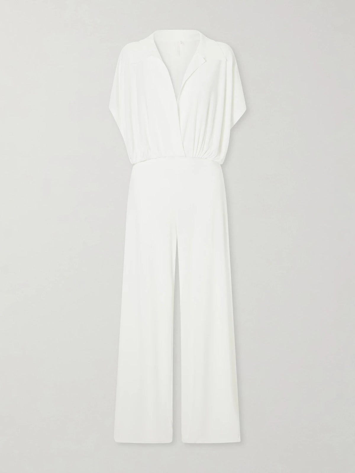 Draped Jersey Jumpsuit