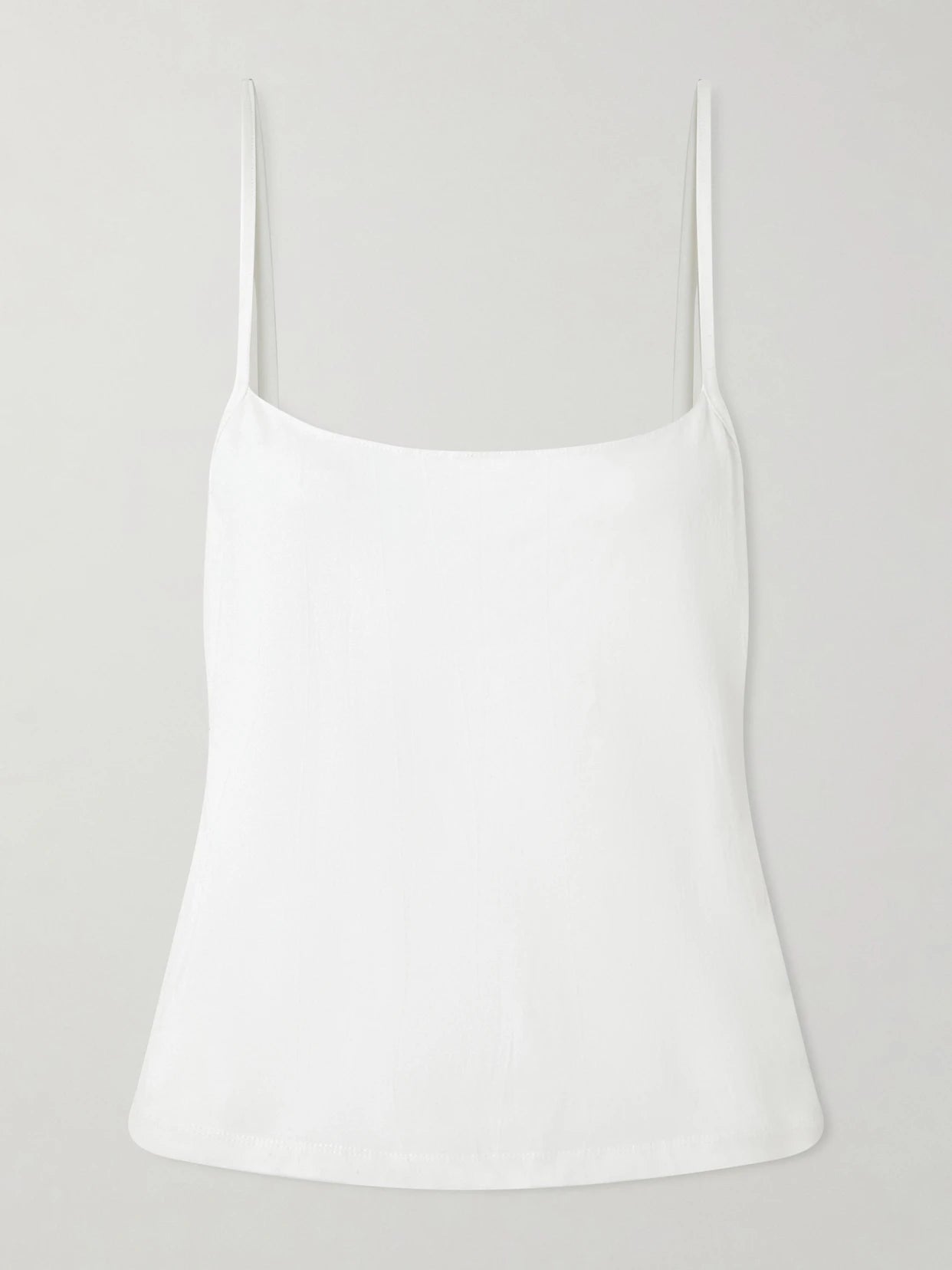 Moss Crinkled Cotton-jersey Camisole