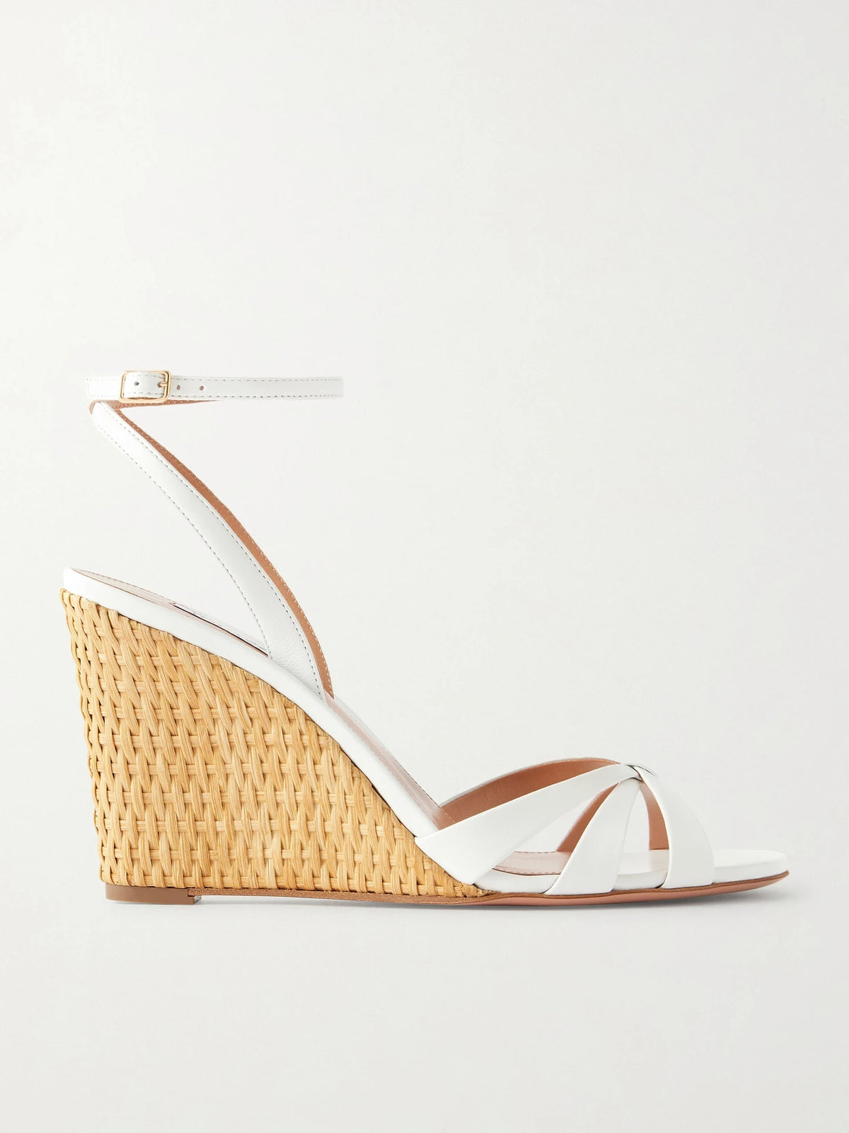 Tati 85 Leather Wedge Sandals