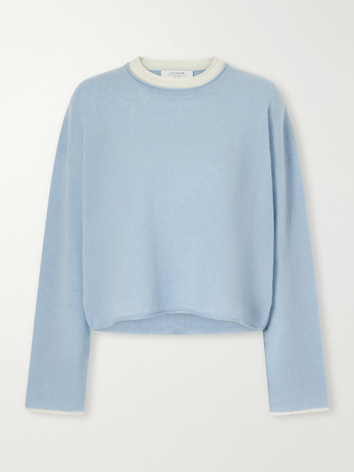 La Ligne Dominick Cashmere And Silk-blend Sweater