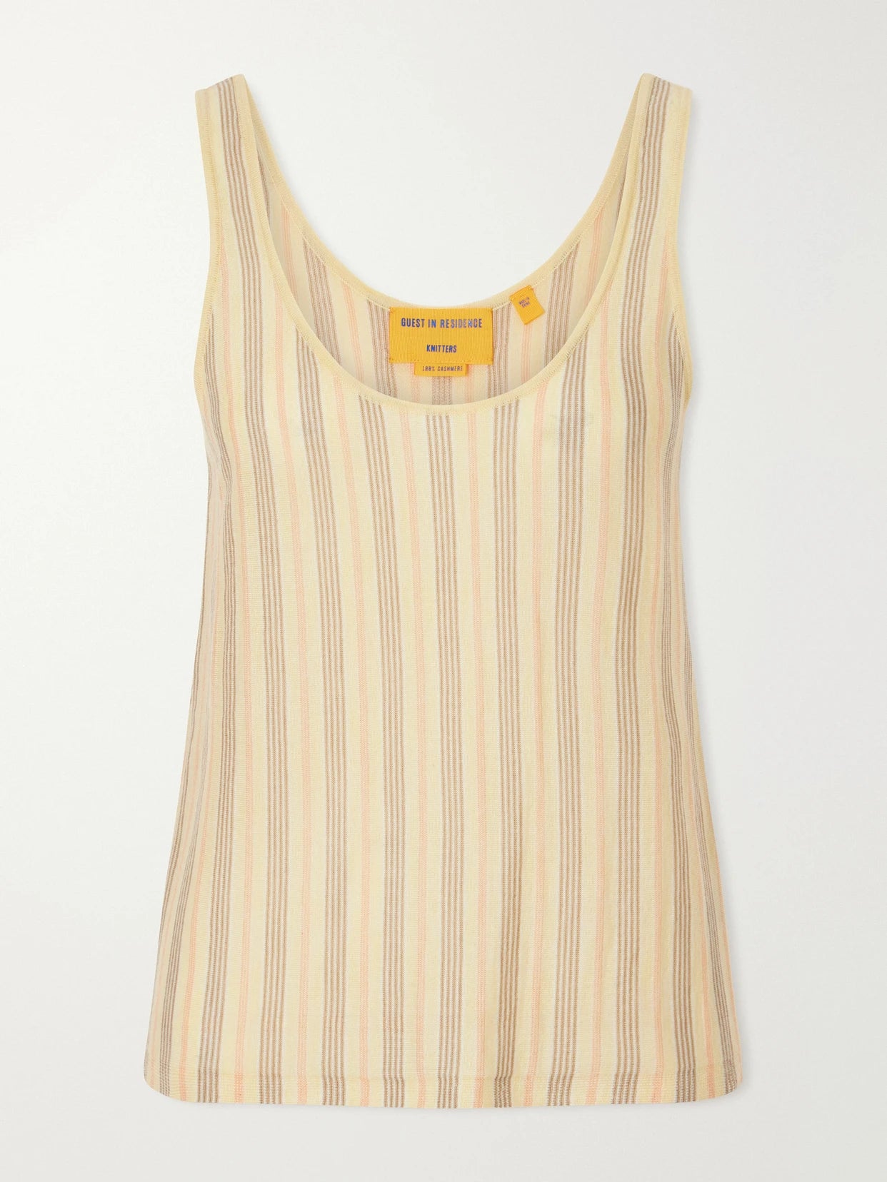Striped Cashmere Tank