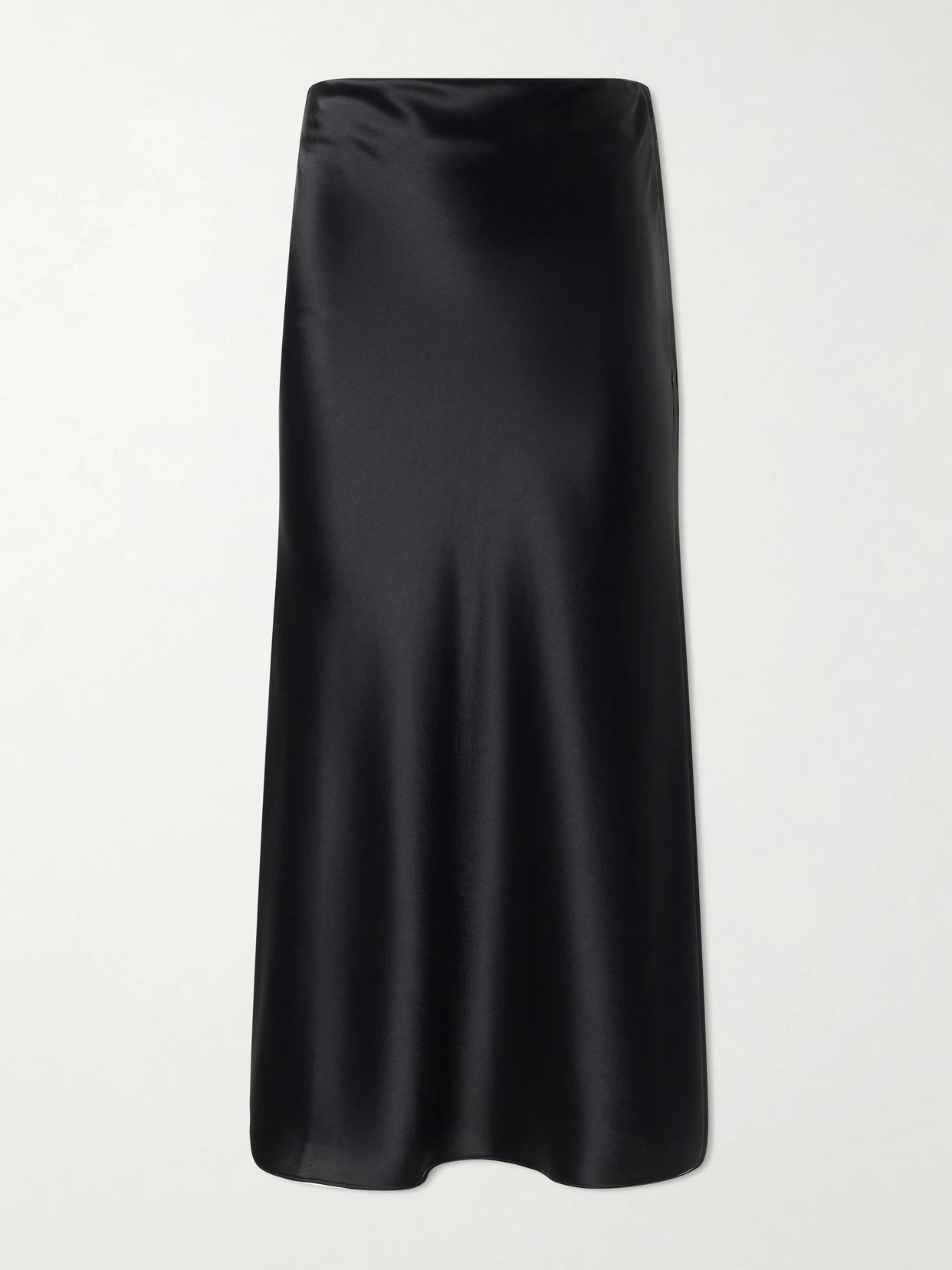 Valetta Satin Midi Skirt