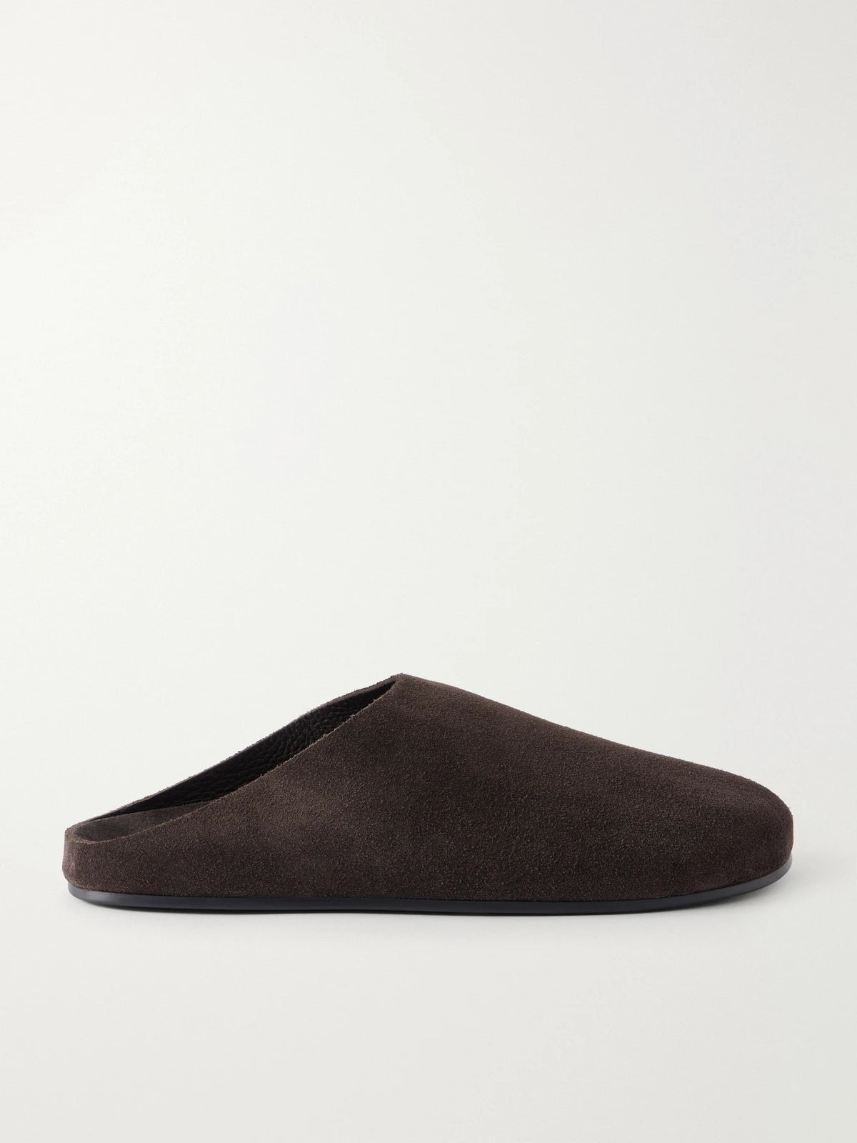 The Row Hudson Suede Slip-ons