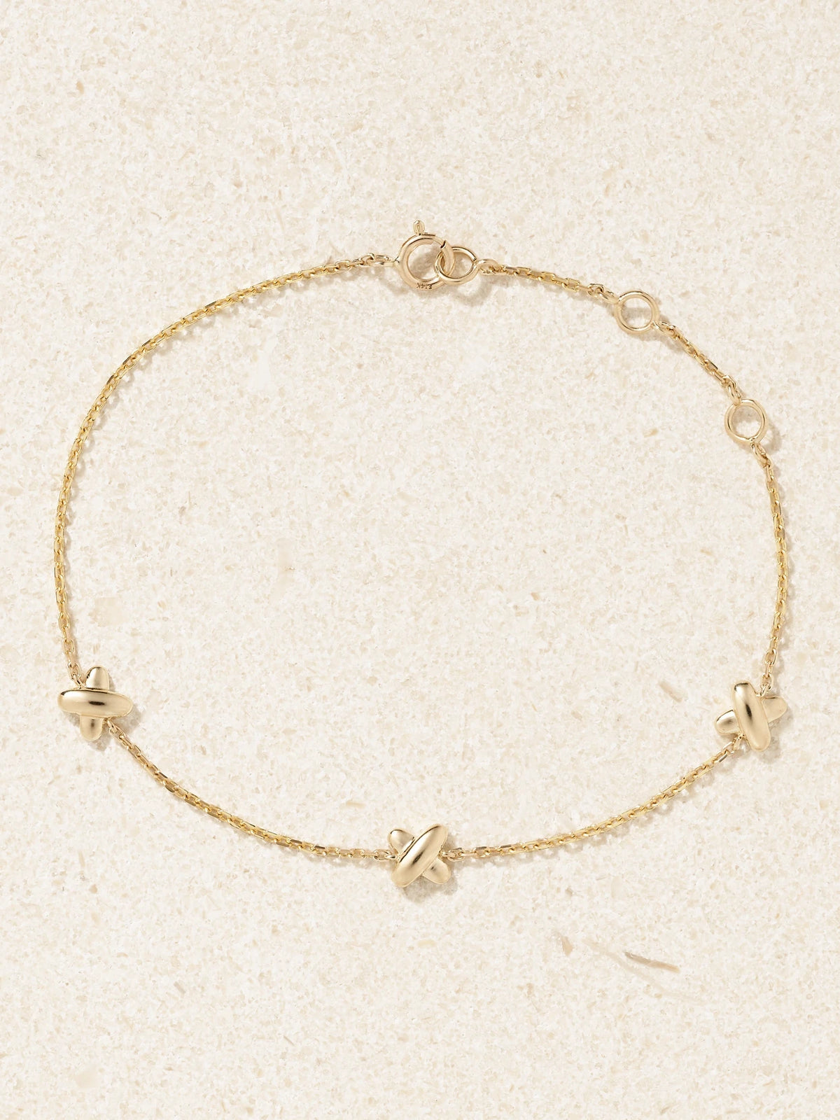 Marks The Spot 14-karat Gold Bracelet