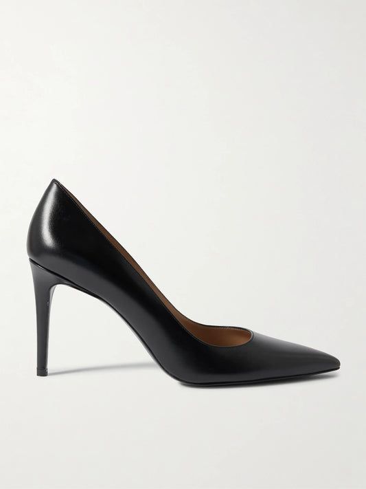 Stuart Power Leather Pumps