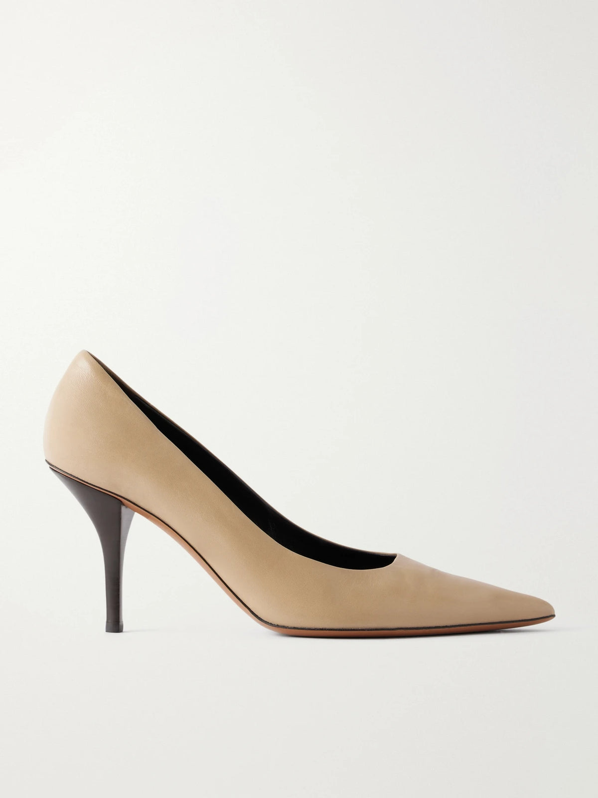 The Row Rita 85 Leather Pumps