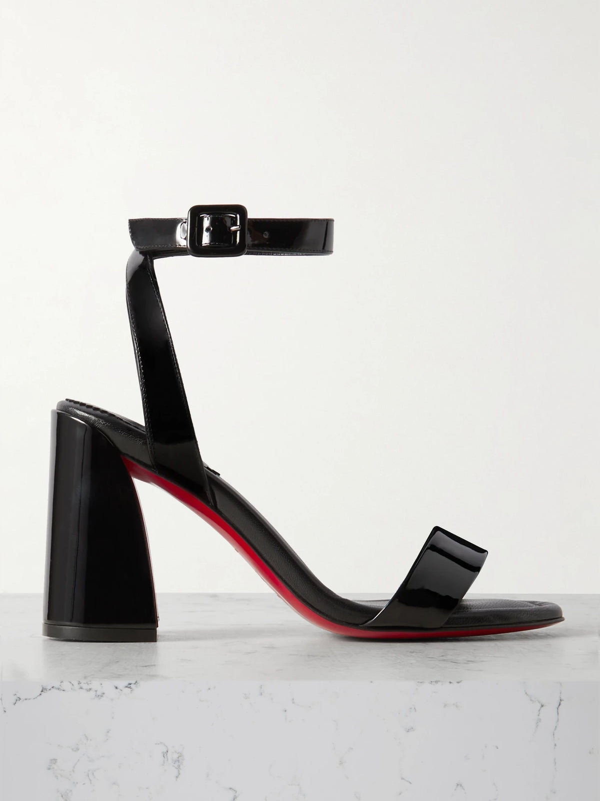 Miss Sabina 85 Patent-leather Sandals