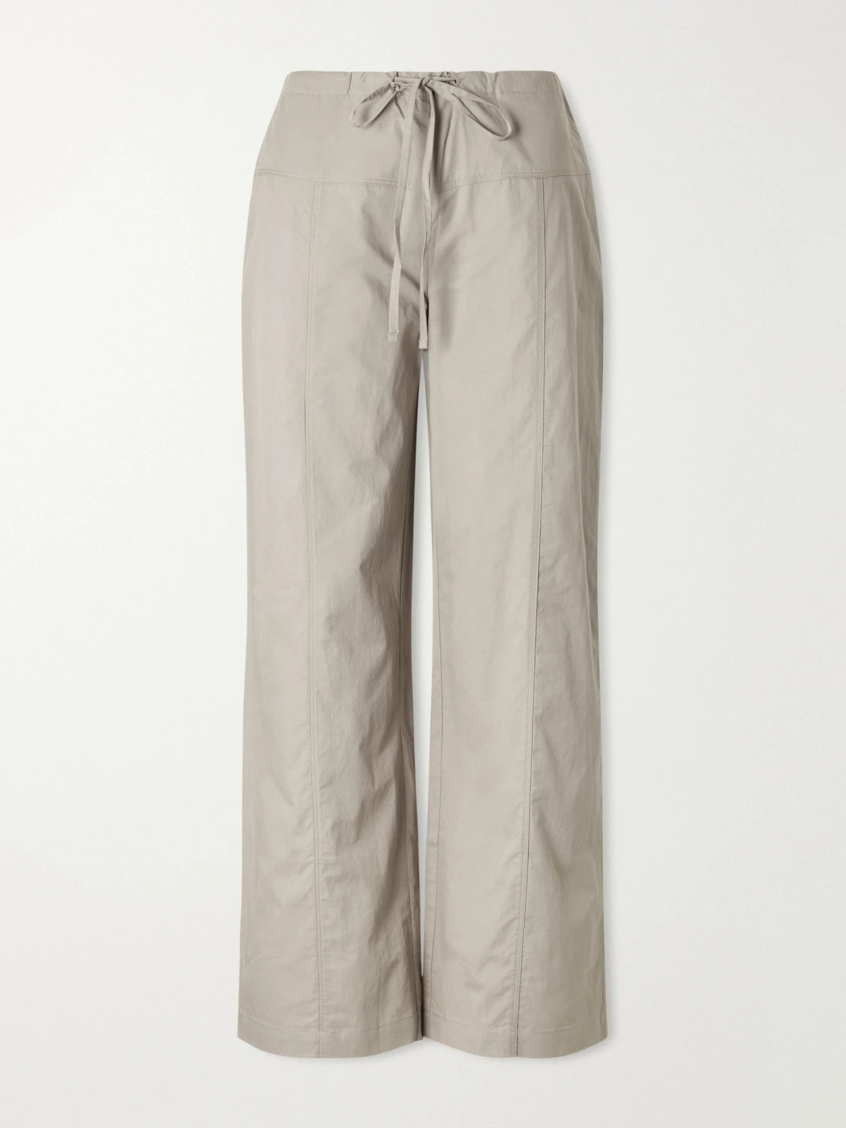 Deiji Studios Seam Organic Cotton Straight-leg Drawstring Pants