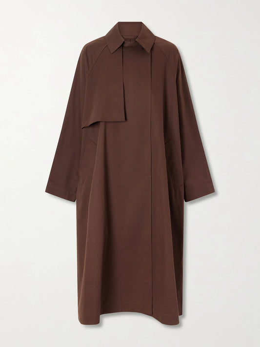 Delta Cotton-twill Trench Coat