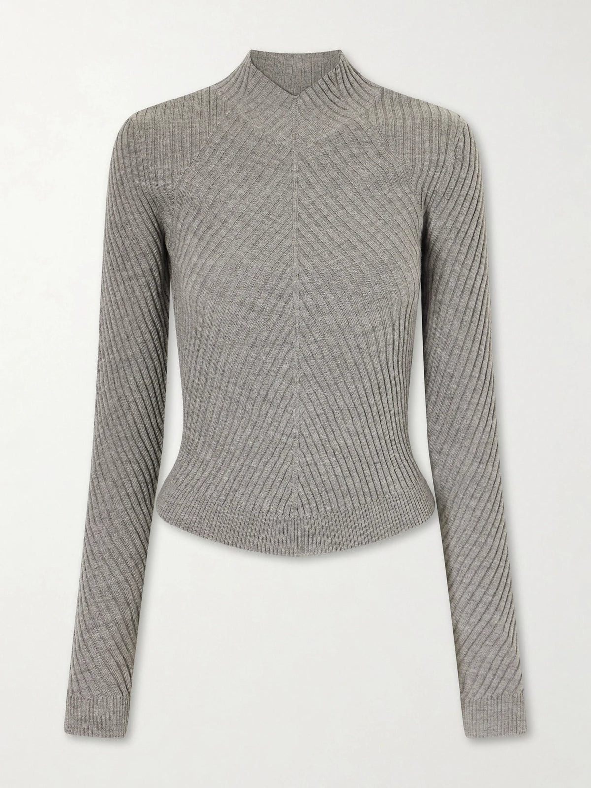 Georgia Ribbed Merino Wool Sweater
