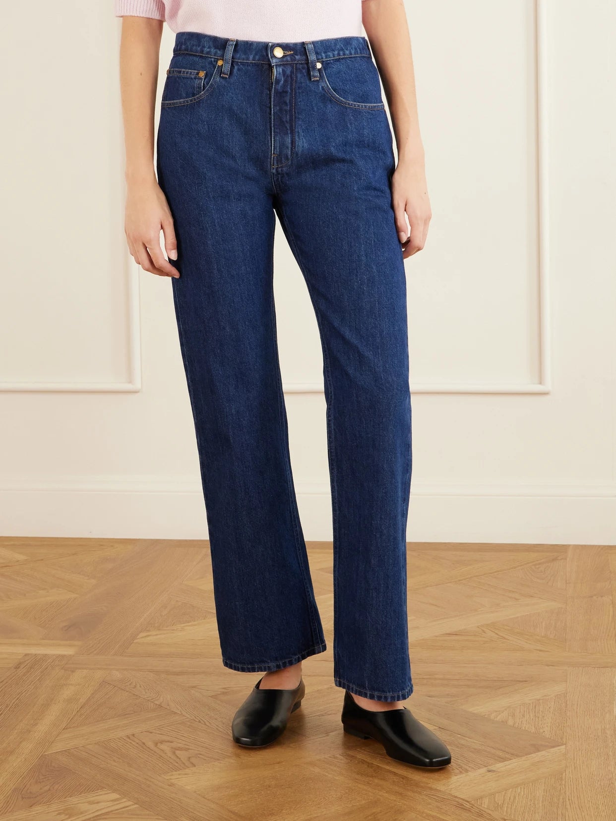 Straight-leg Jeans