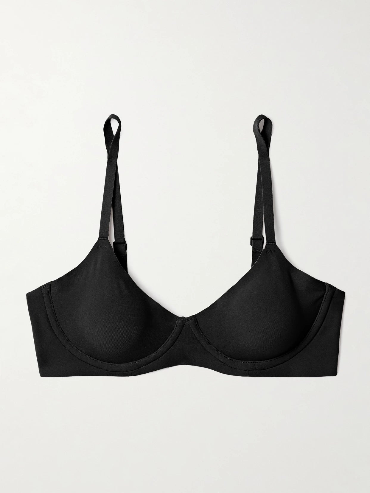 Fits Everybody Unlined Demi Bra - Onyx