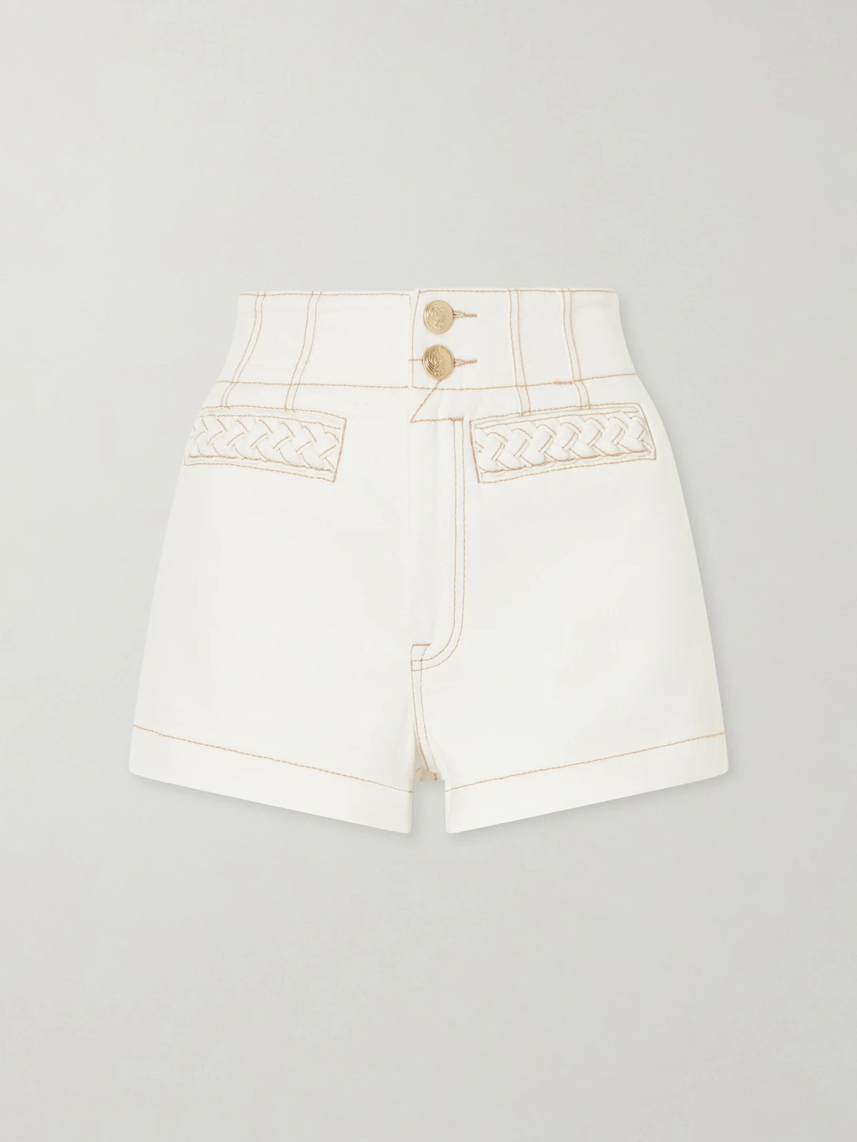Zimmermann Roselight Denim Shorts
