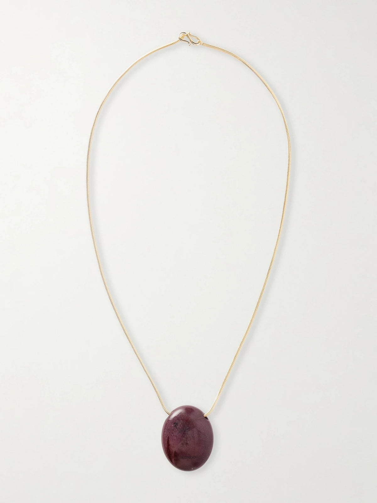 The Julia Gold-plated And Mookaite Pendant Necklace