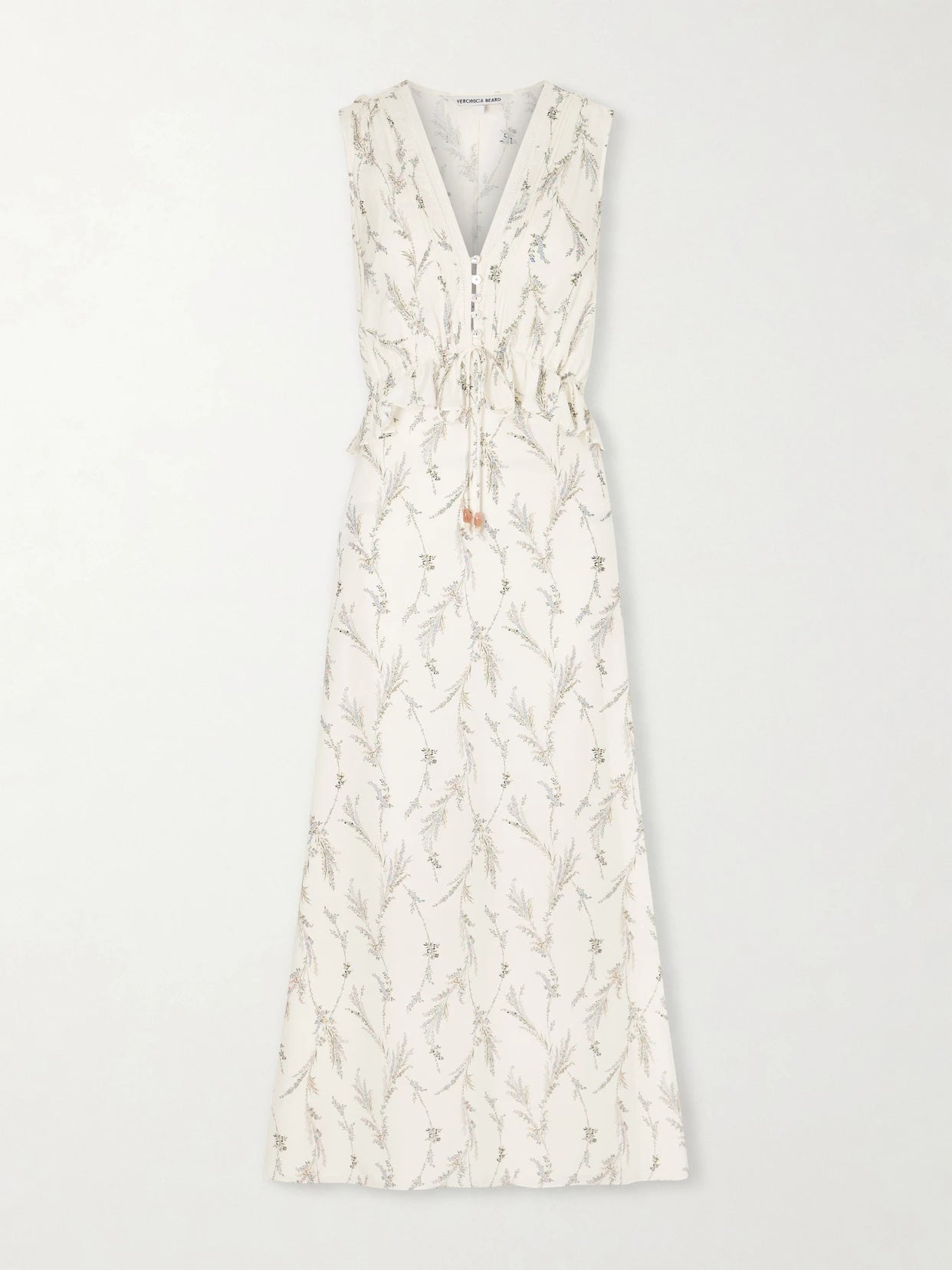 Dominik Floral-print Cotton And Silk-blend Maxi Dress