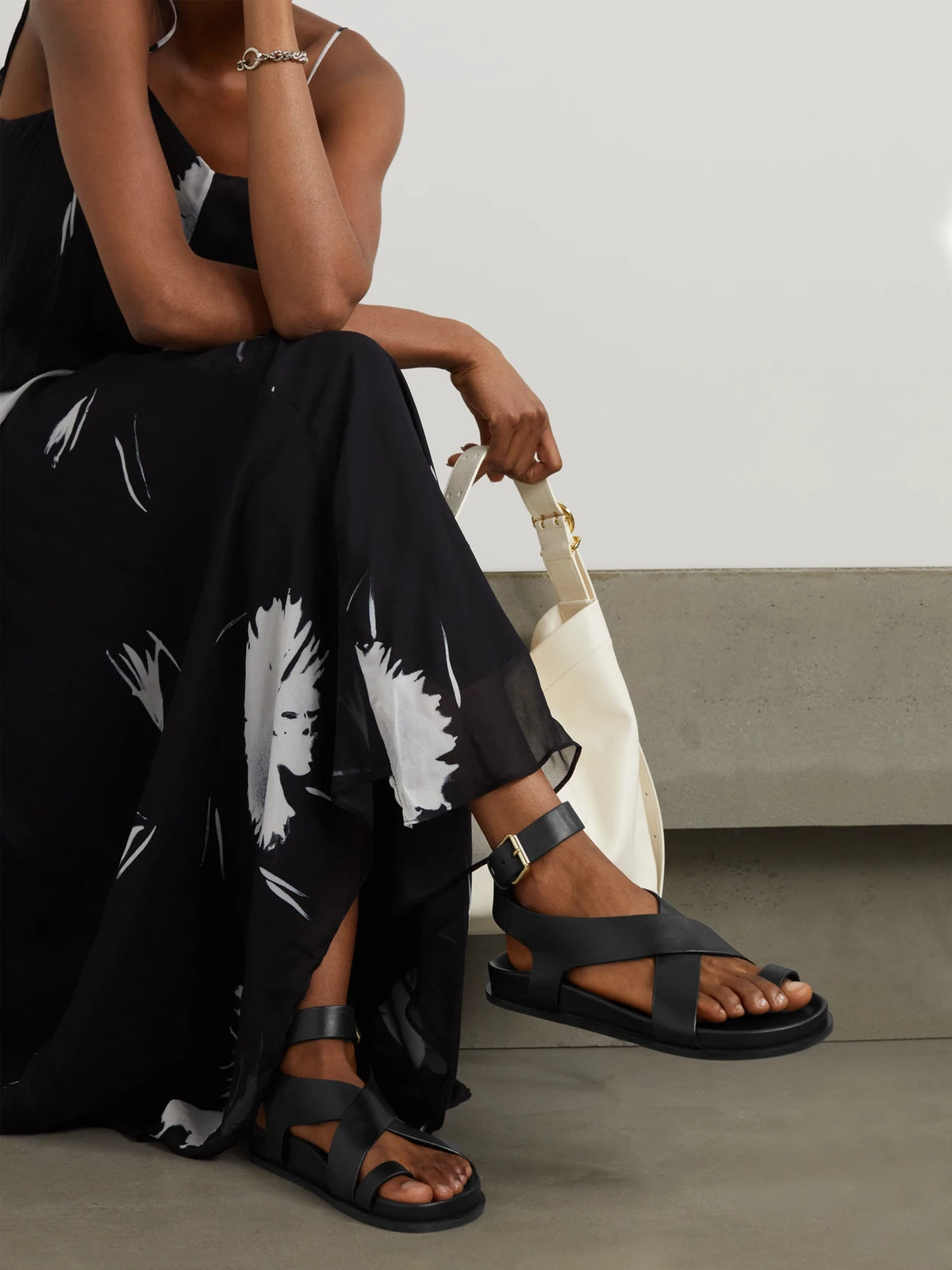 Jalen Leather Sandals