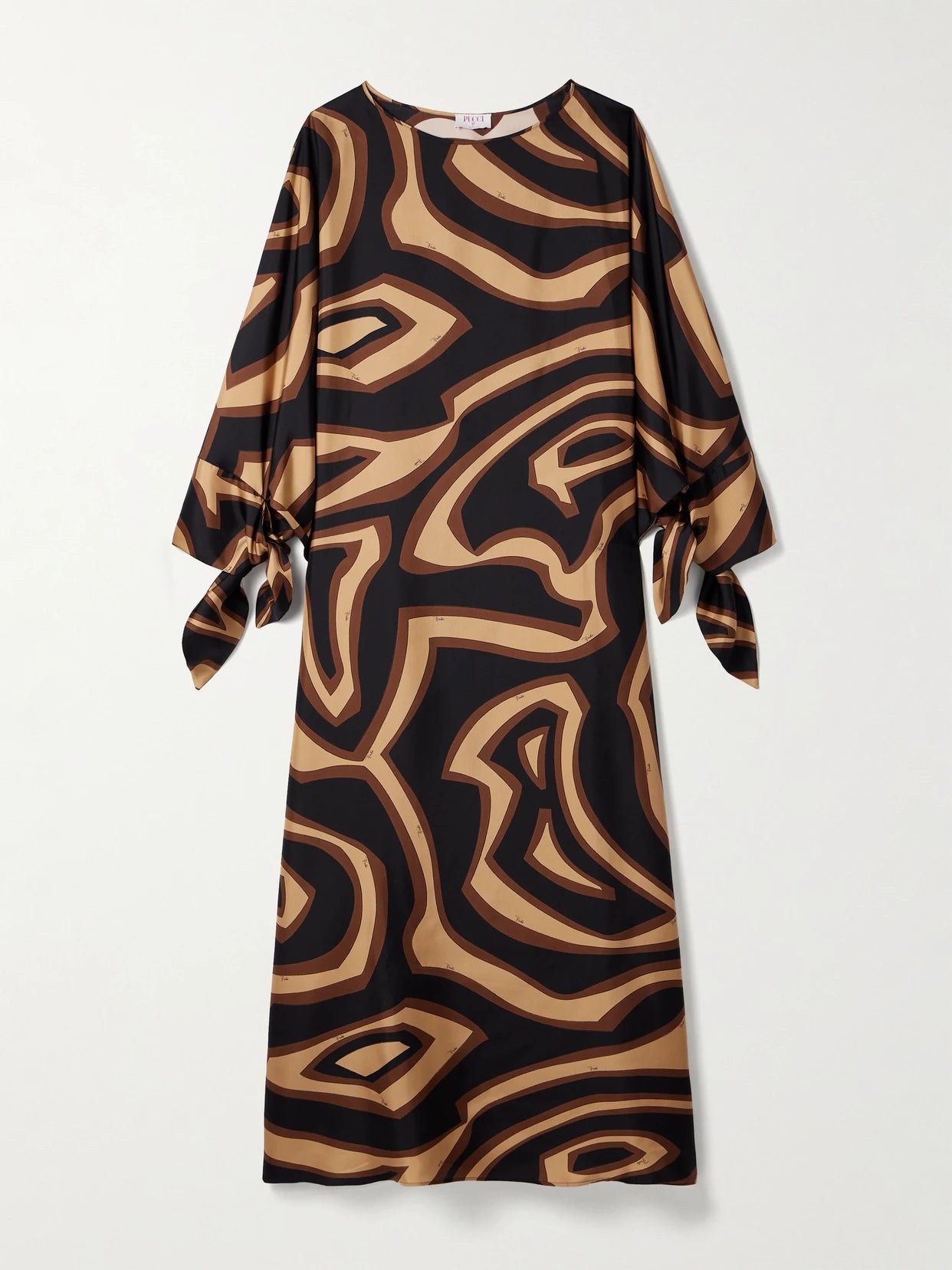 Printed Silk Kaftan