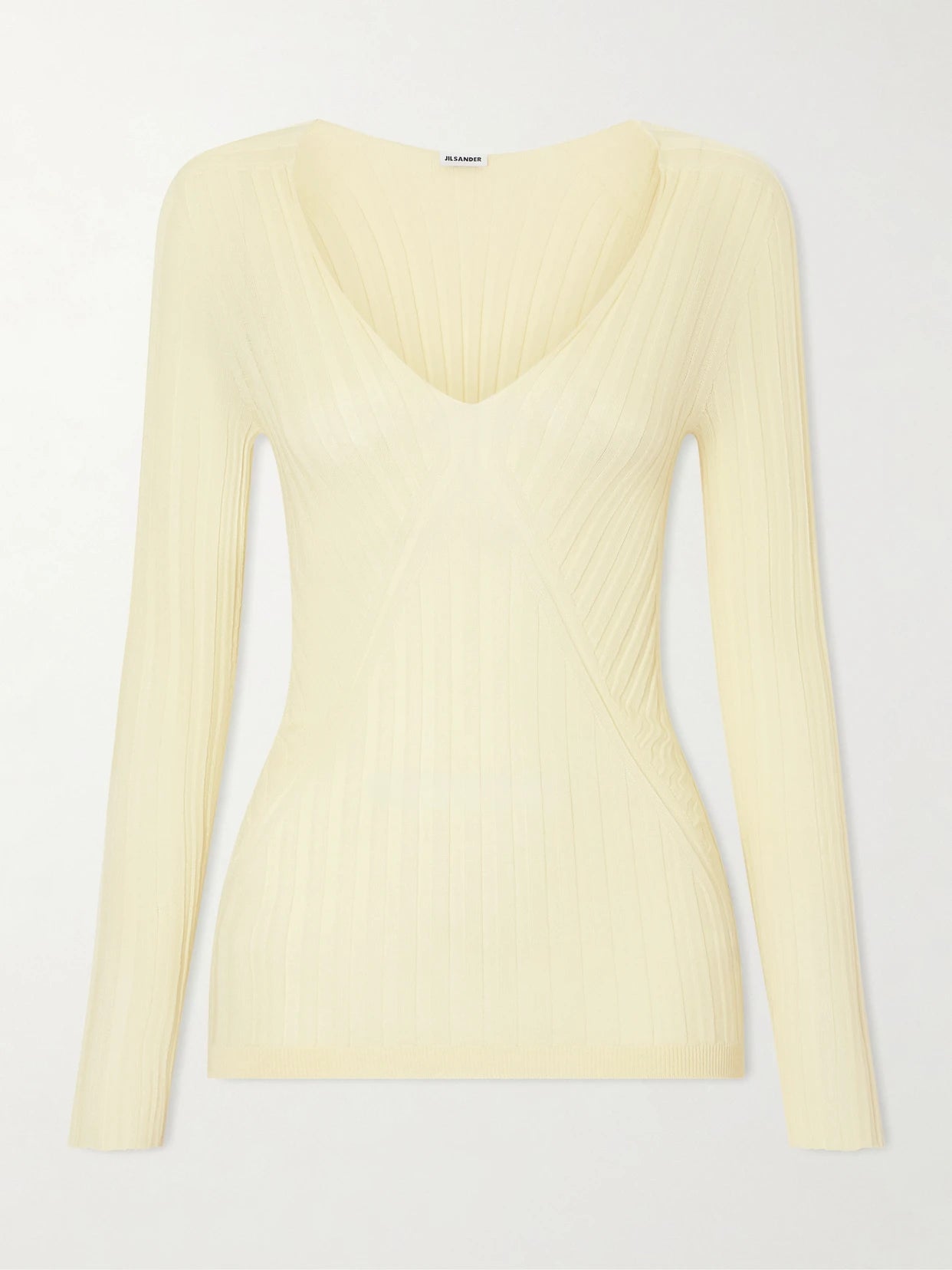 Ribbed Cashmere And Silk-blend Sweater