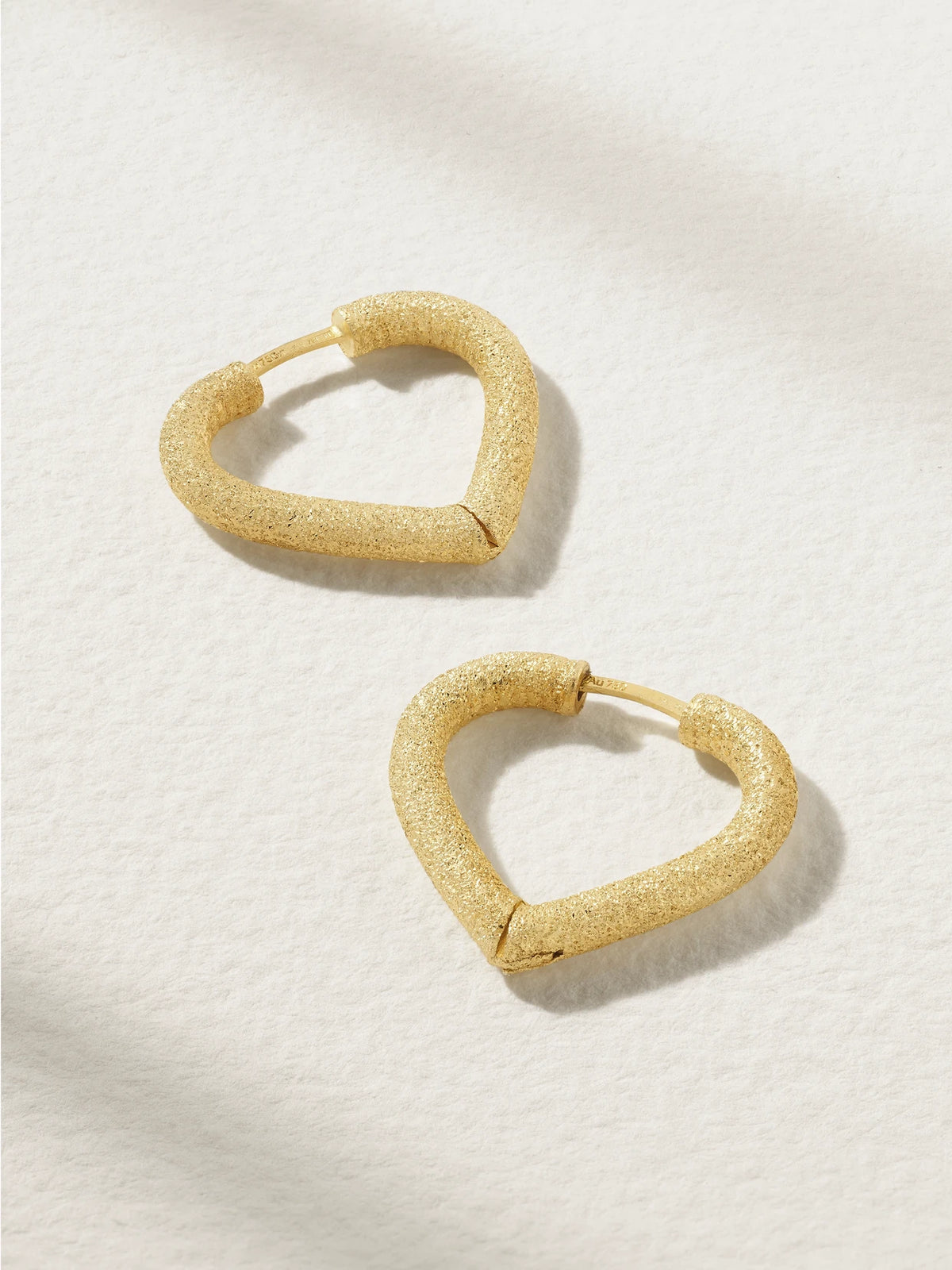 Cuore 18-karat Gold Hoop Earrings