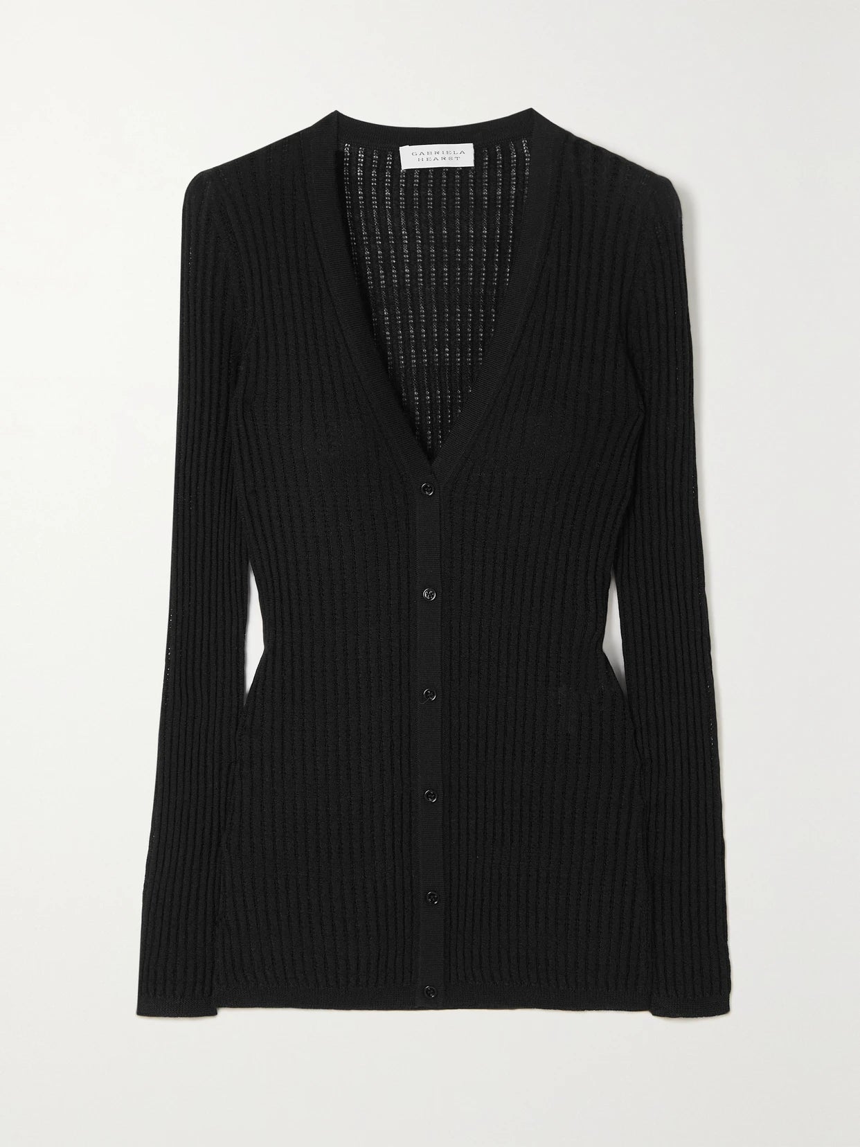 Emma Pointelle-knit Cashmere And Silk-blend Cardigan